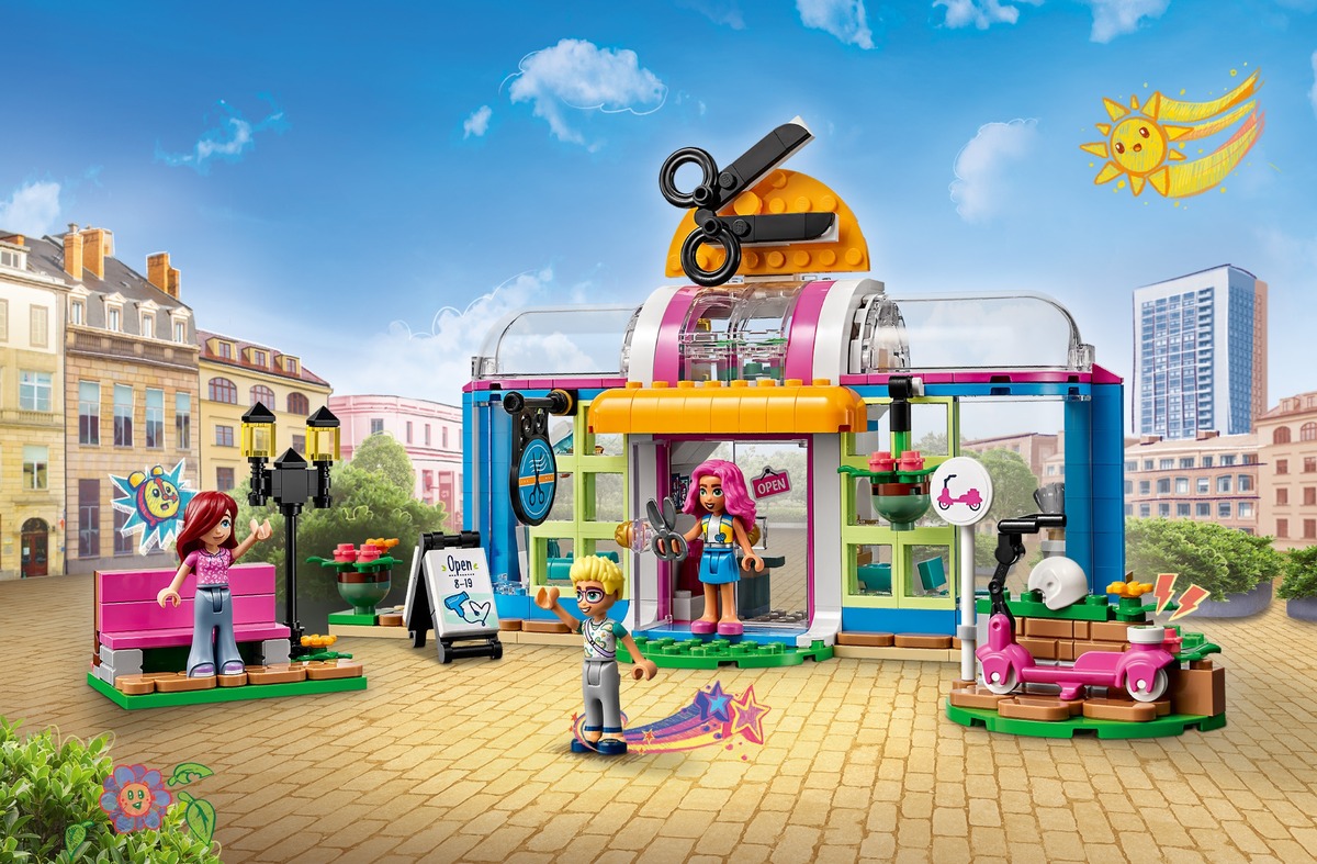 Парикмахерская Friends Конструктор совместим с LEGO 41743