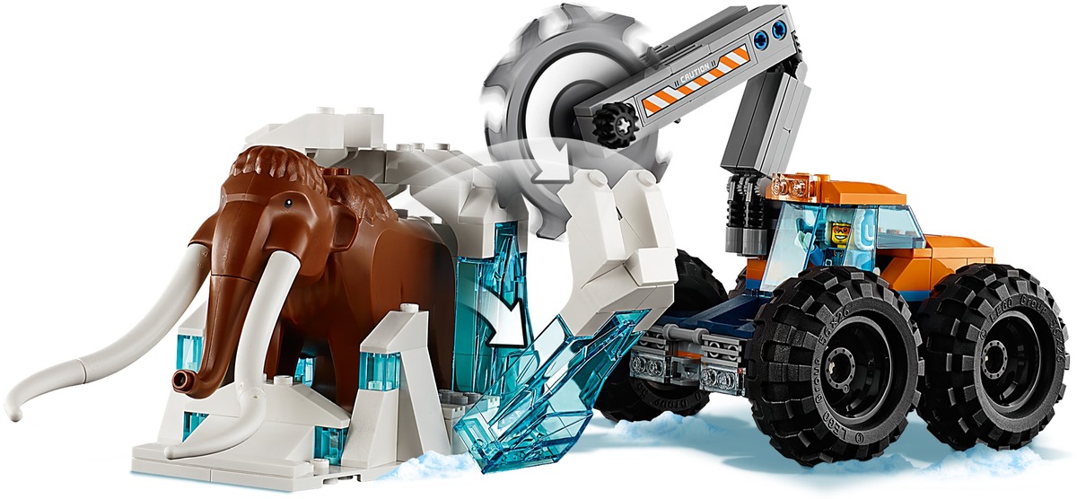Передвижная арктическая база Конструктор City совместим с LEGO 60195