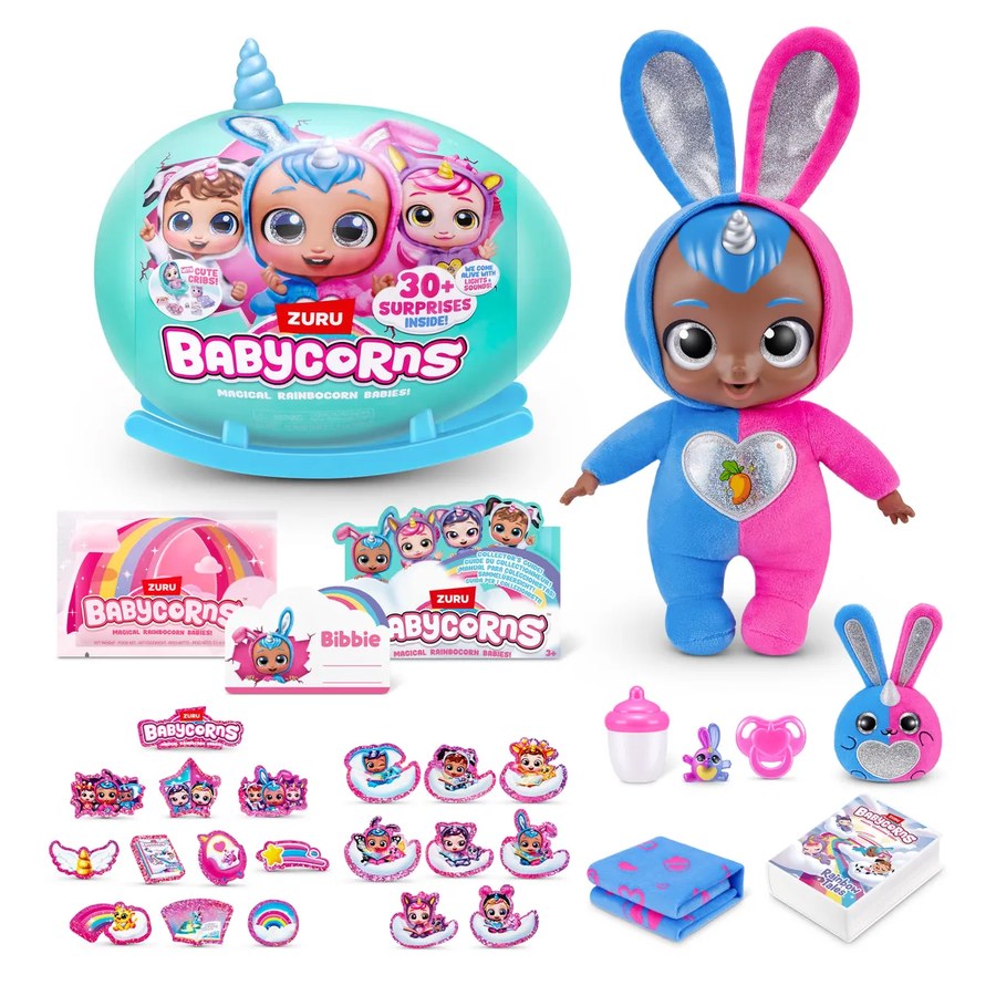 Кукла пупс Babycorns 30 сюрпризов большой 92108