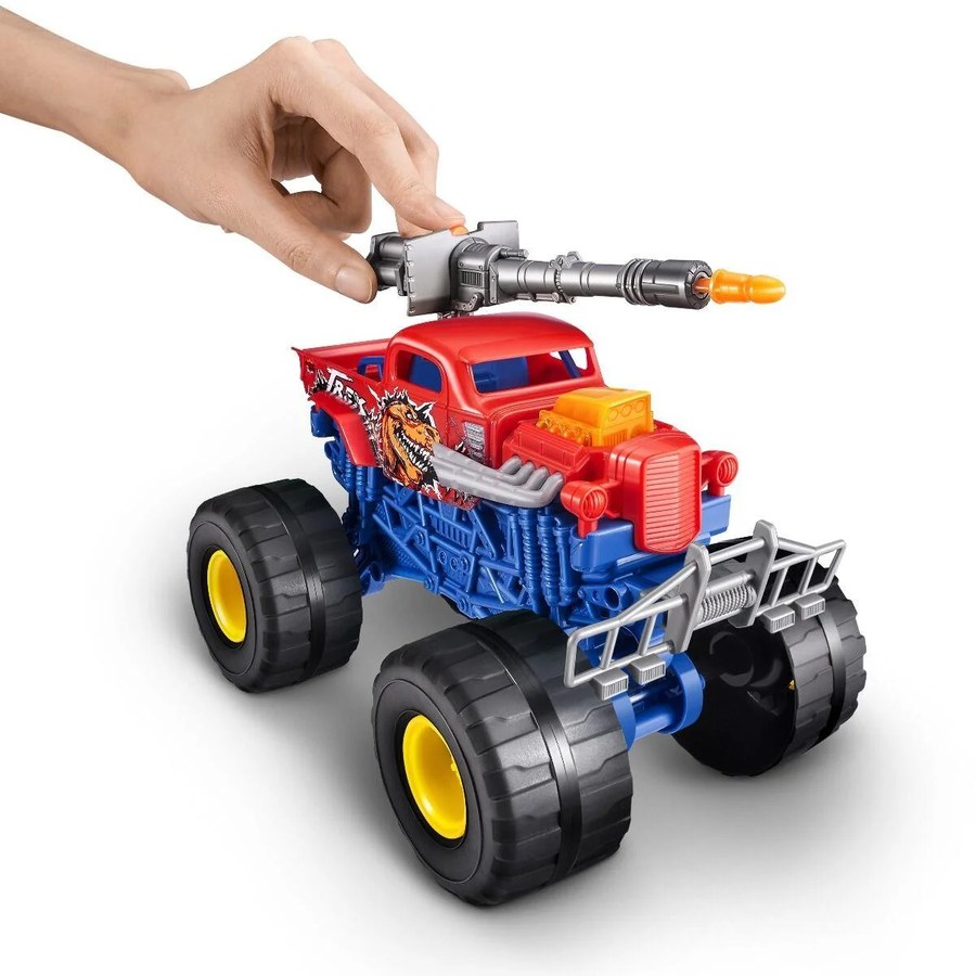 Монстр-трак Костолом против Т-рекс Metal Machines 6793