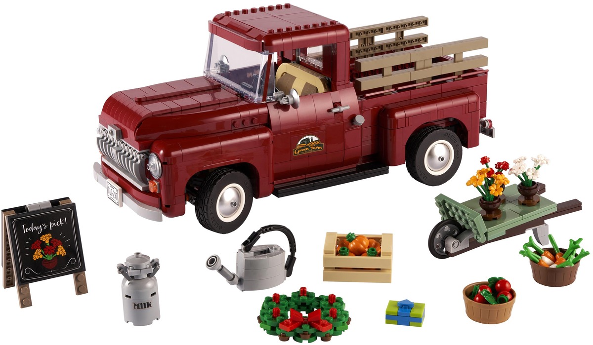 Грузовик-пикап Конструктор совместим с LEGO 10290