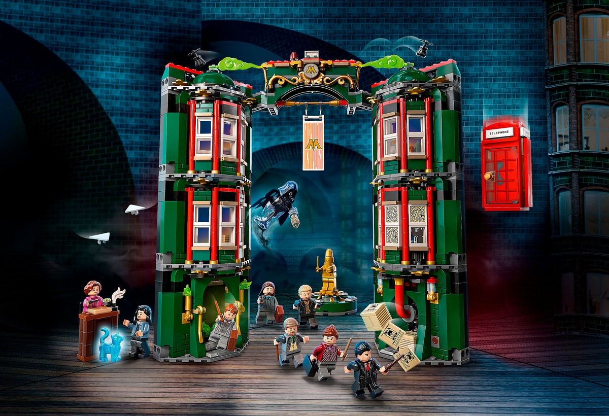 Министерство магии Harry Potter Конструктор совместим с LEGO 76403