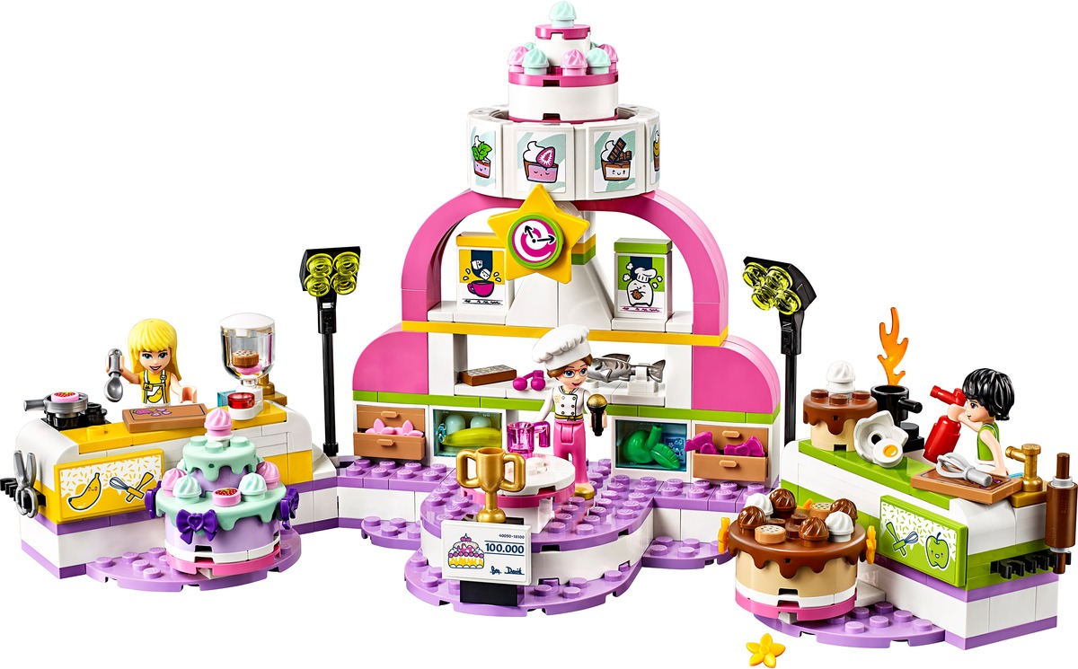Соревнование кондитеров Friends Конструктор совместим с LEGO 41393