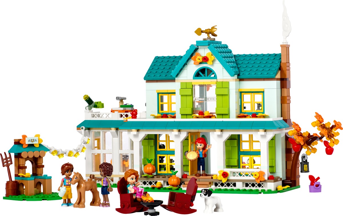 Дом Осени Friends Конструктор совместим с LEGO 41730