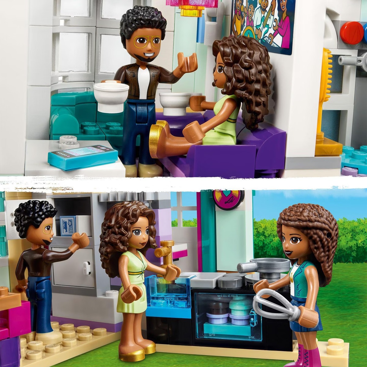 Конструктор Friends Дом семьи Андреа совместим с LEGO 41449
