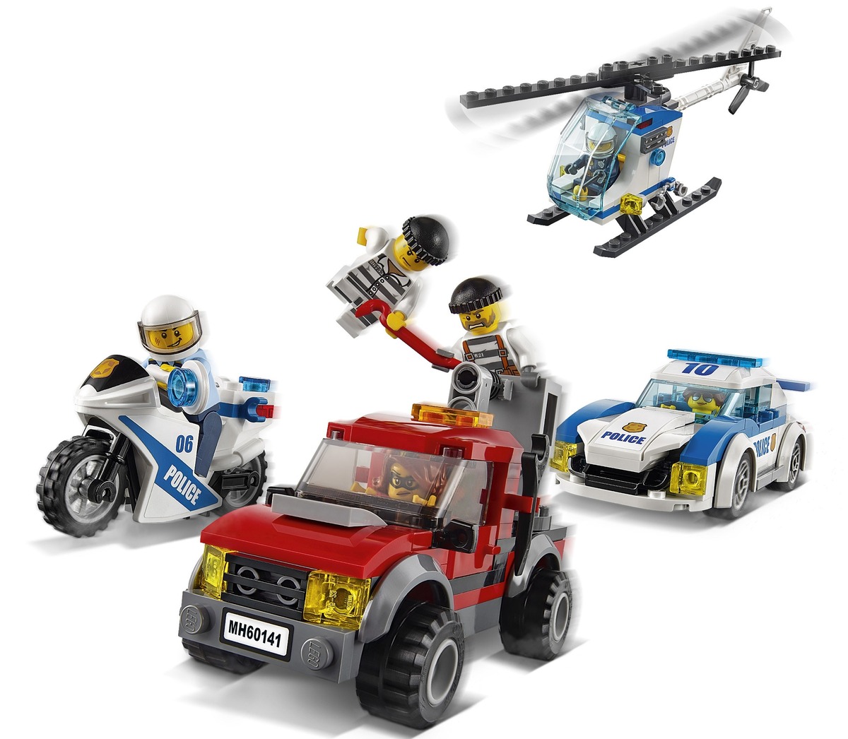 Конструктор City Полицейский участок совместим с LEGO 60141