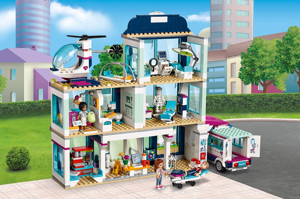 Клиника Хартлейк-Сити Friends Конструктор совместим с LEGO 41318
