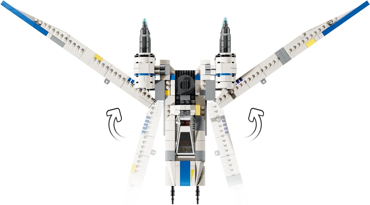 Звёздный истребитель повстанцев U-wing Star Wars Конструктор совместим с LEGO 75399