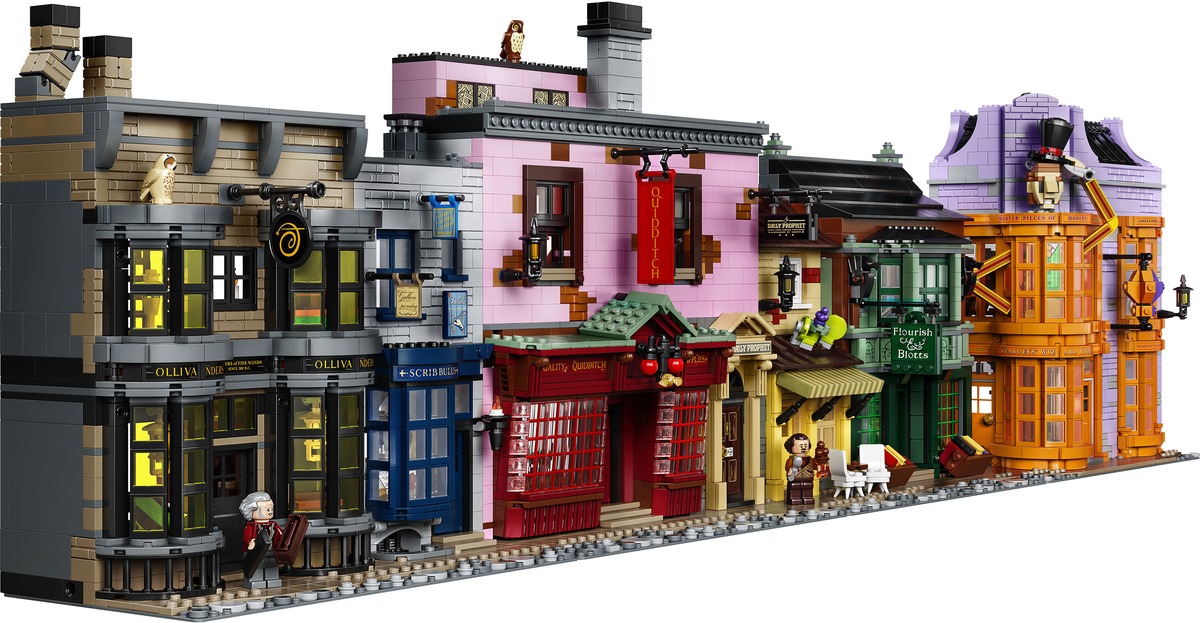 Косой переулок Harry Potter Конструктор совместим с LEGO 75978