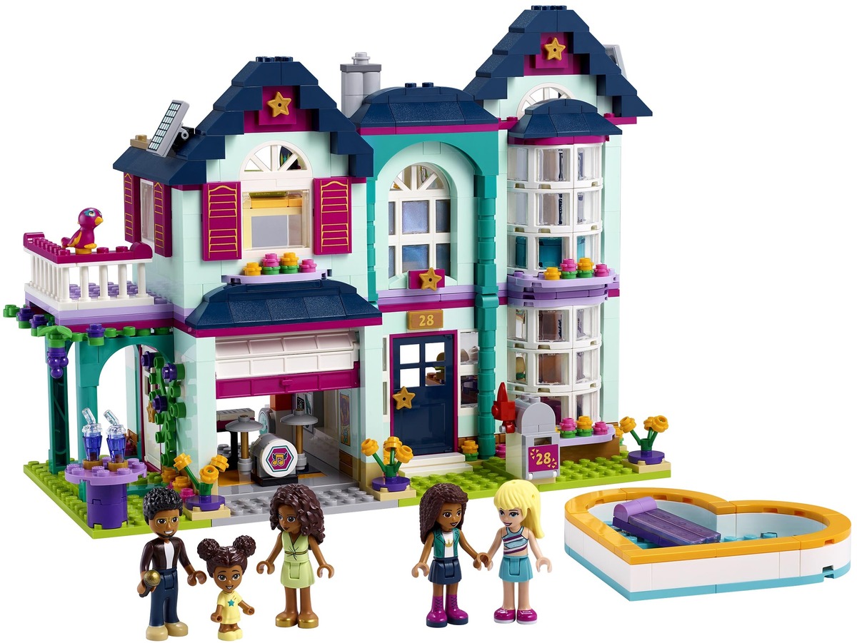 Конструктор Friends Дом семьи Андреа совместим с LEGO 41449