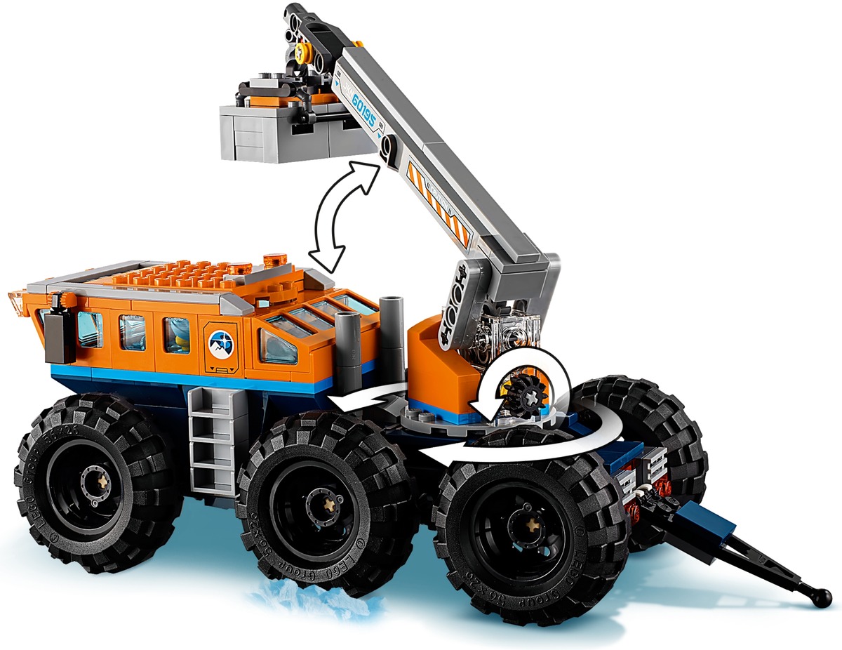 Передвижная арктическая база Конструктор City совместим с LEGO 60195