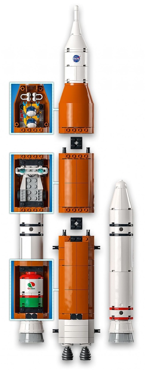 Конструктор City Космодром совместим с LEGO 60351