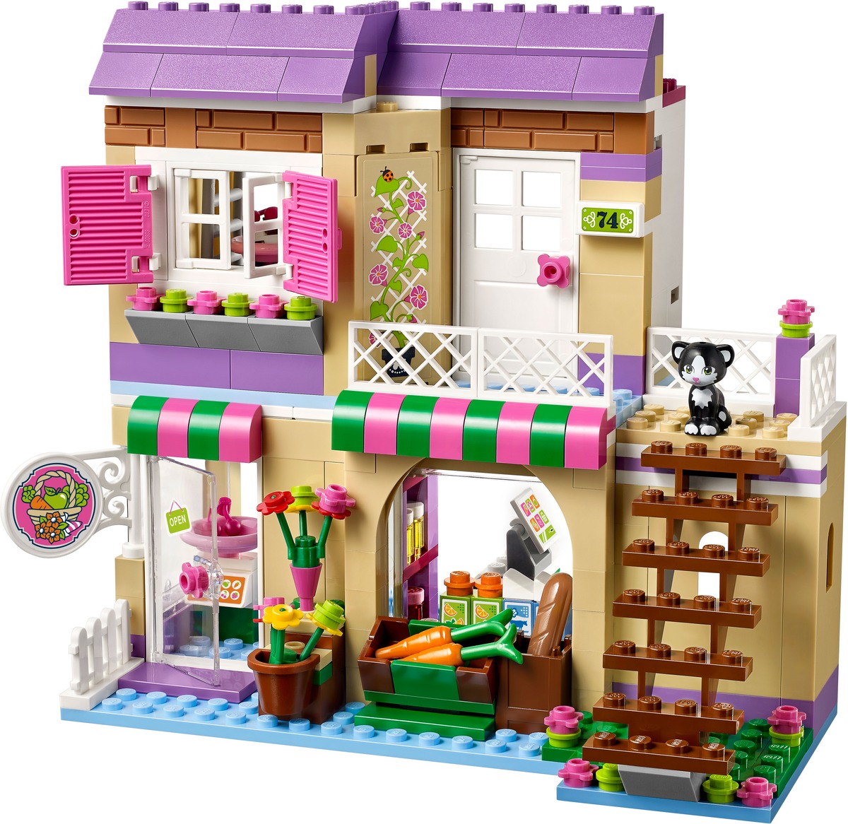 Продуктовый рынок Friends Конструктор совместим с LEGO 41108