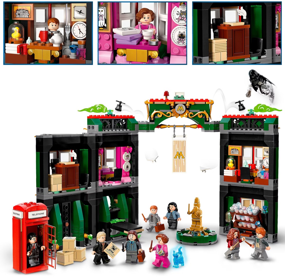 Министерство магии Harry Potter Конструктор совместим с LEGO 76403