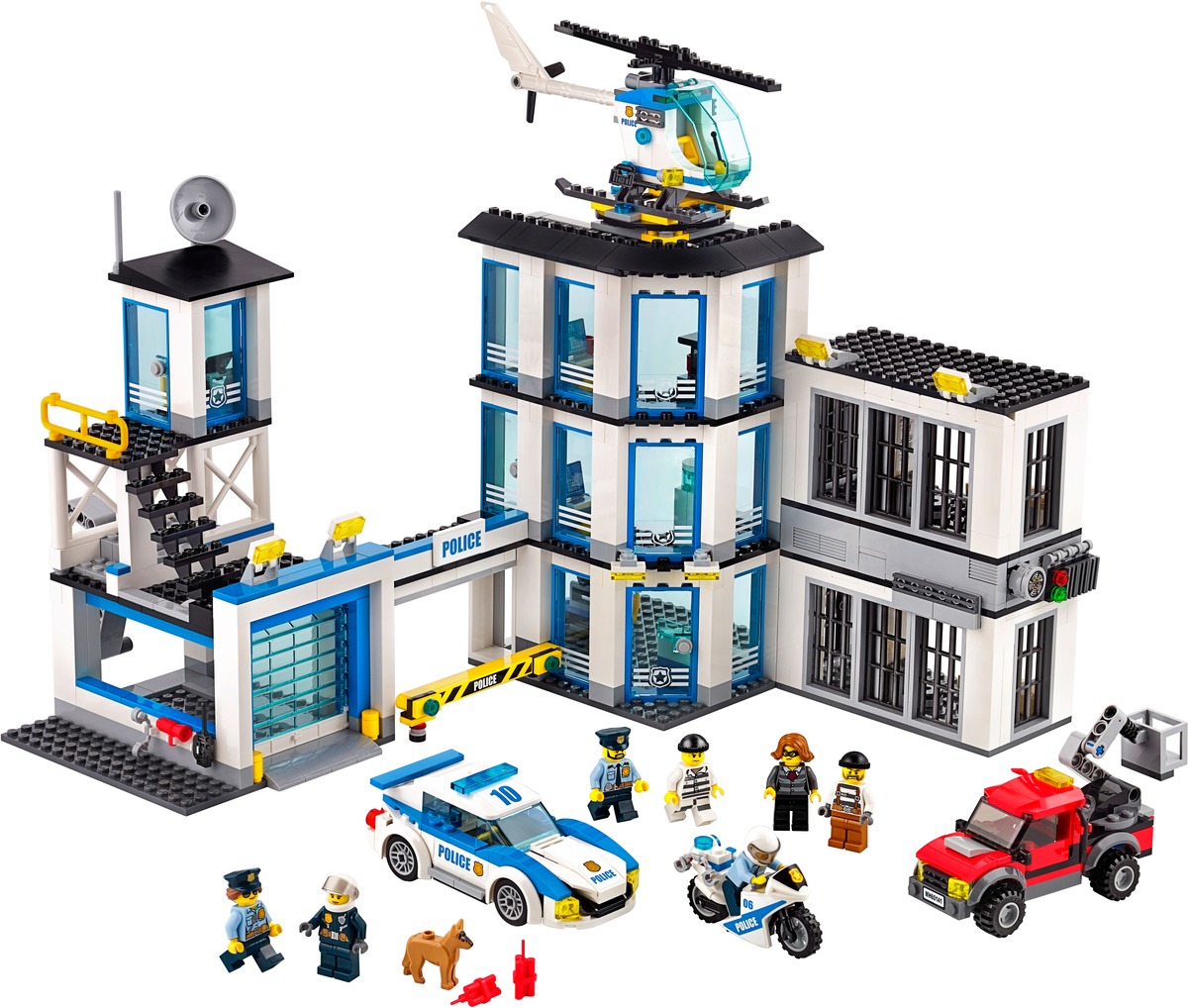 Конструктор City Полицейский участок совместим с LEGO 60141