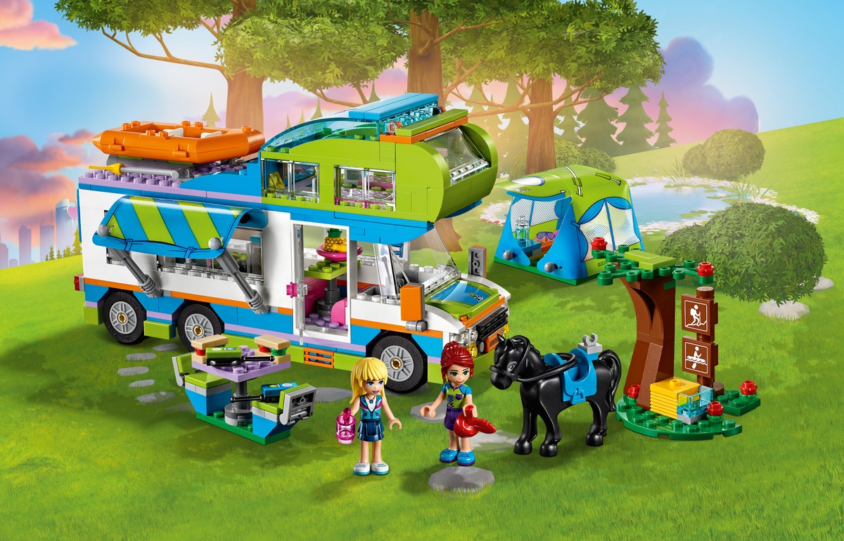 Конструктор Friends Дом на колёсах совместим с LEGO 41339