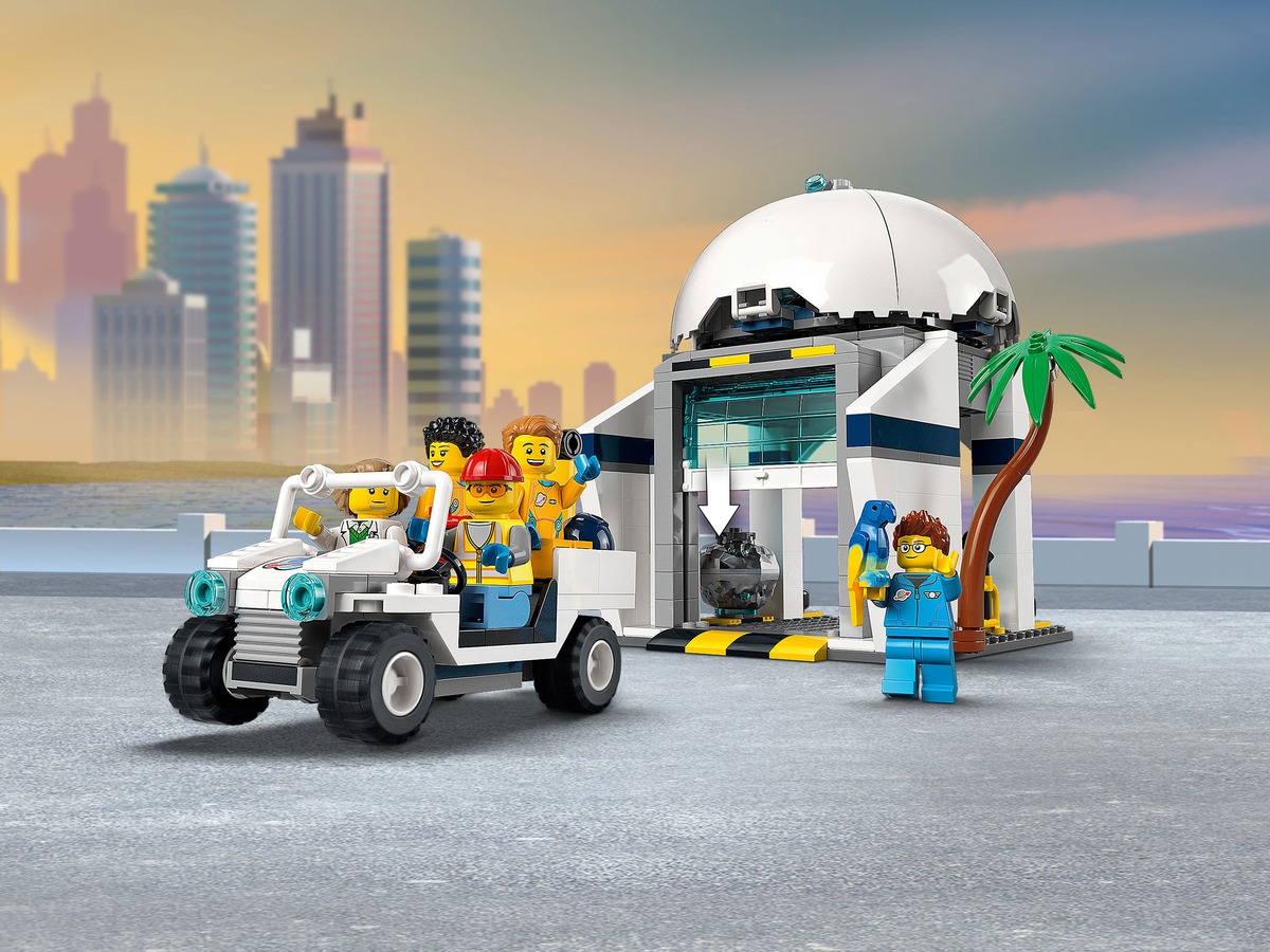 Конструктор City Космодром совместим с LEGO 60351