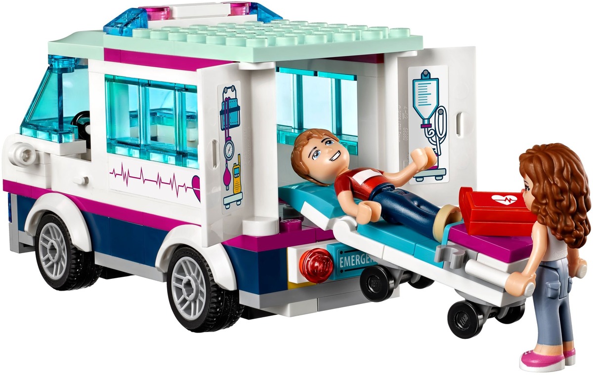 Клиника Хартлейк-Сити Friends Конструктор совместим с LEGO 41318