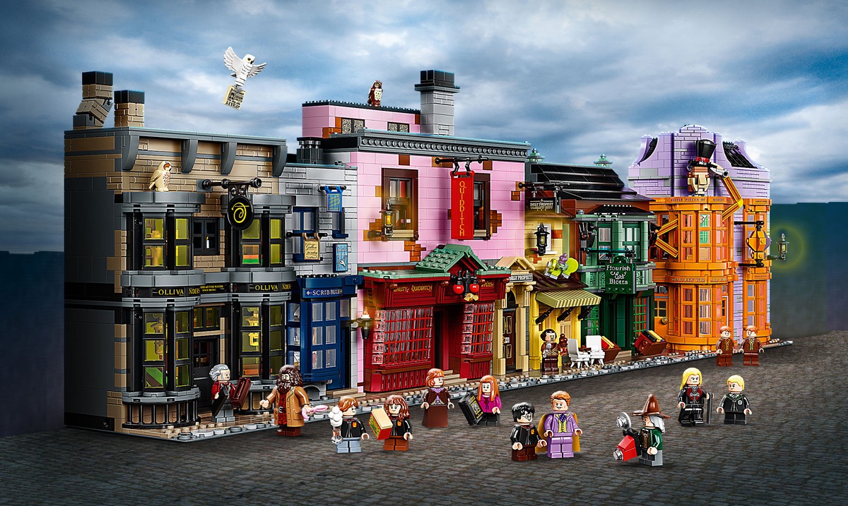 Косой переулок Harry Potter Конструктор совместим с LEGO 75978