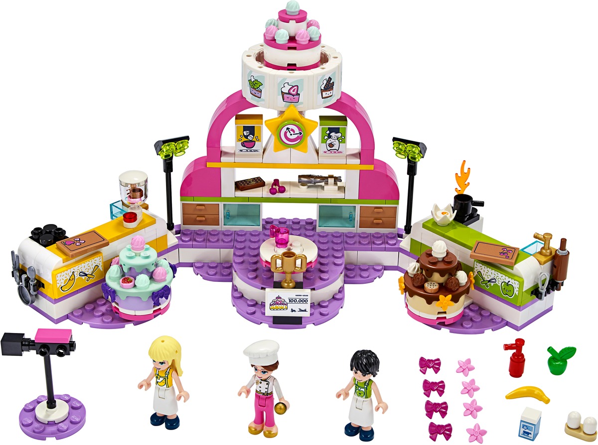 Соревнование кондитеров Friends Конструктор совместим с LEGO 41393