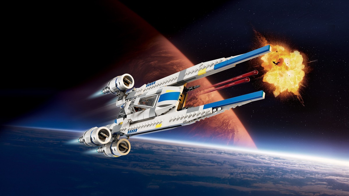 Звёздный истребитель повстанцев U-wing Star Wars Конструктор совместим с LEGO 75399