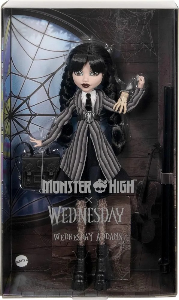 Уэнздей Аддамс Академия Невермор Кукла Monster High HXJ04