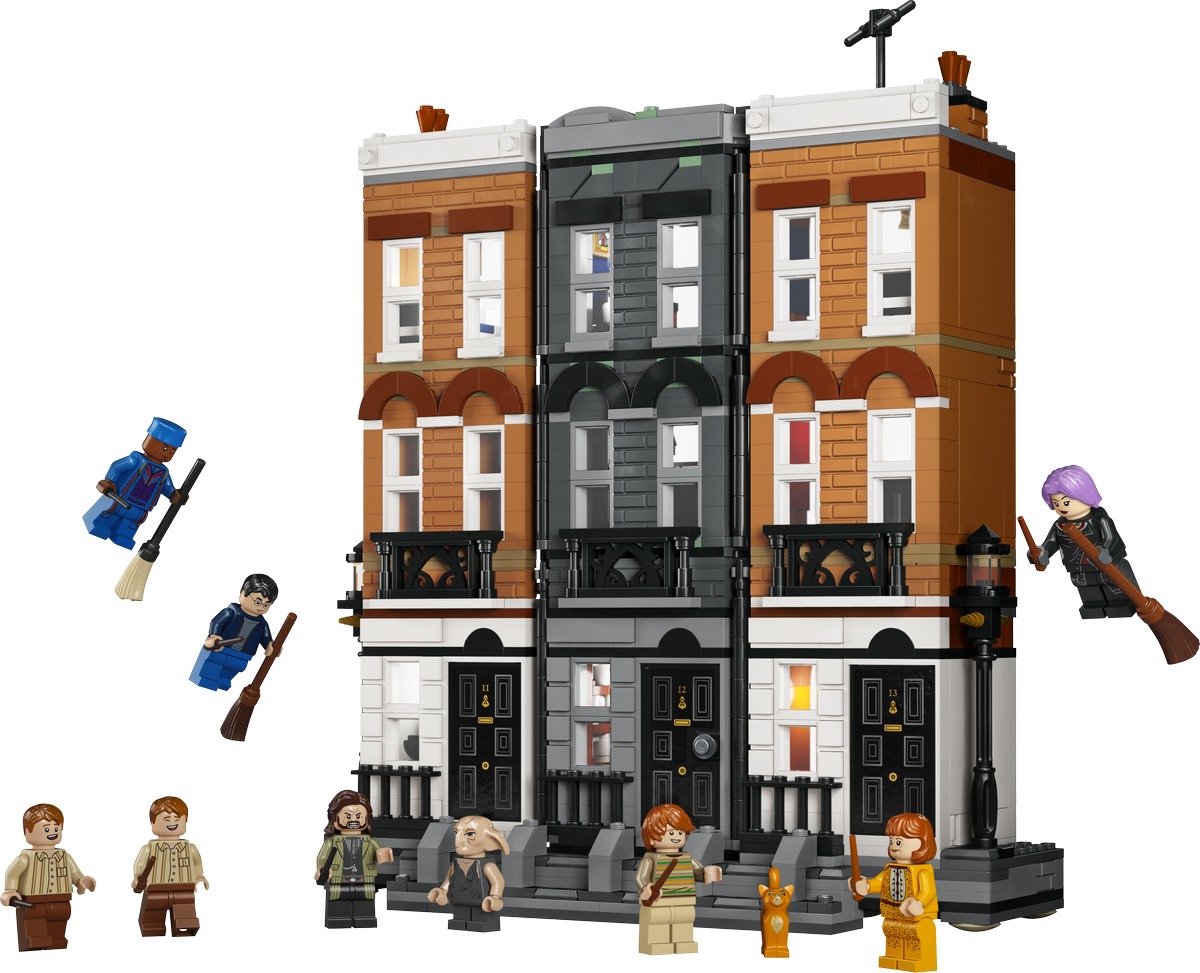 Площадь Гриммо дом 12 Harry Potter Конструктор совместим с LEGO 76408