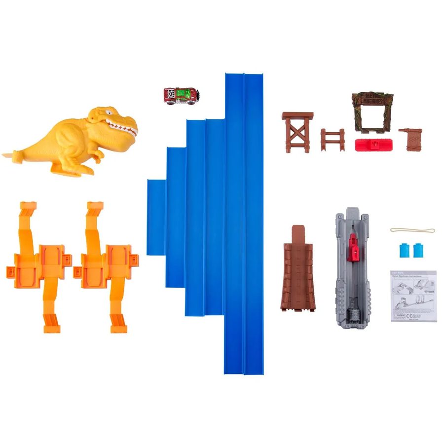 Автотрек Атака тираннозавра T-Rex Metal Machines 6702