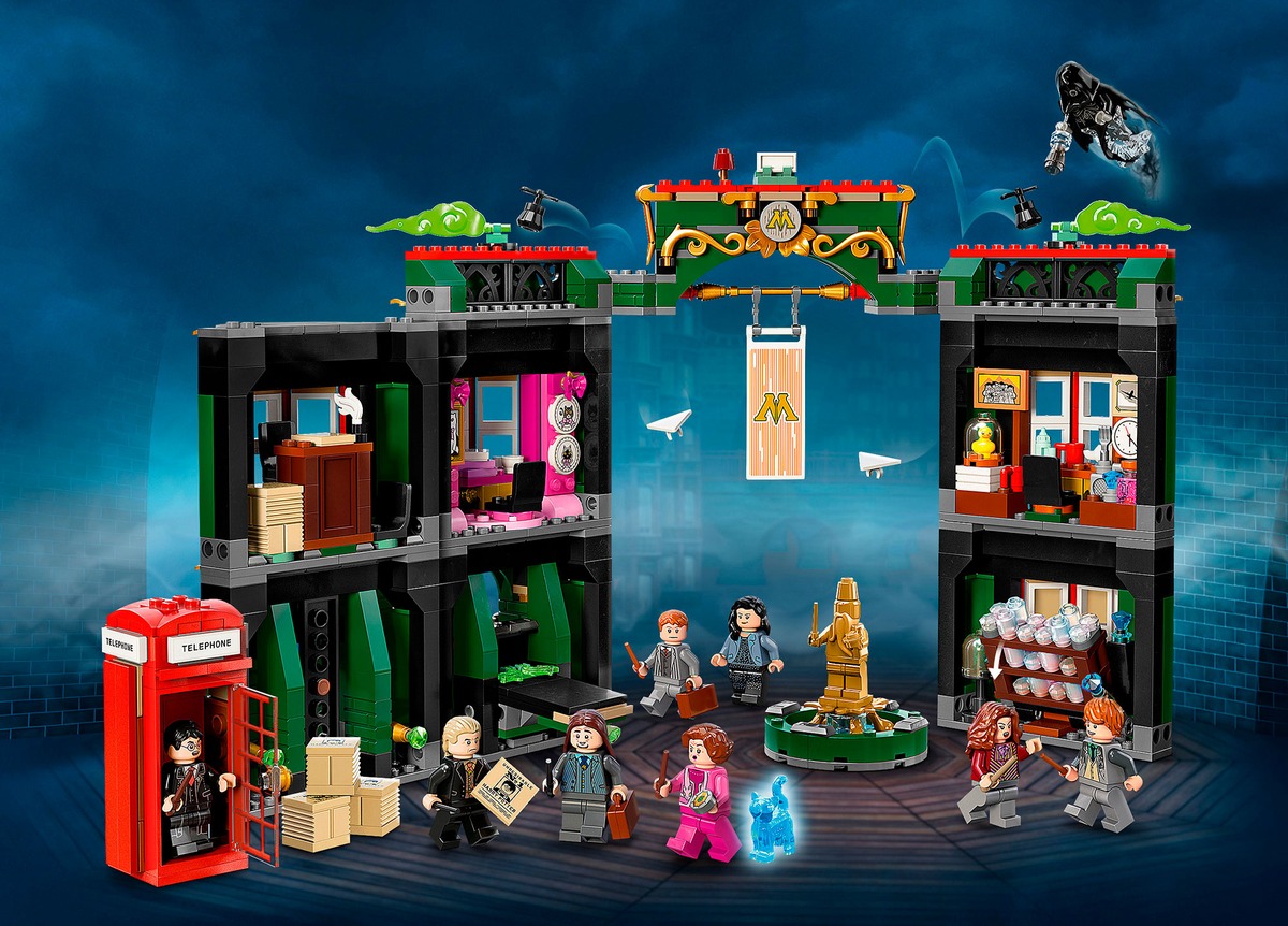 Министерство магии Harry Potter Конструктор совместим с LEGO 76403