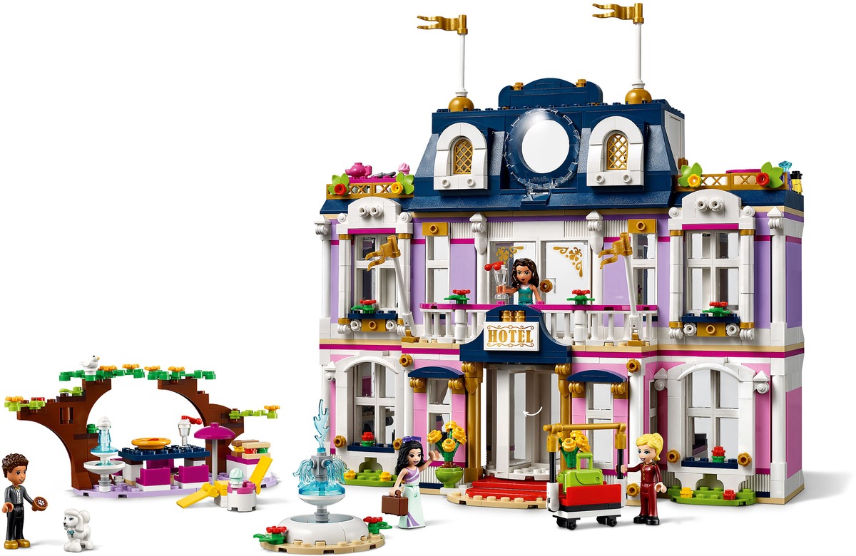 Гранд-отель Хартлейк Сити Friends Конструктор совместим с LEGO 41684