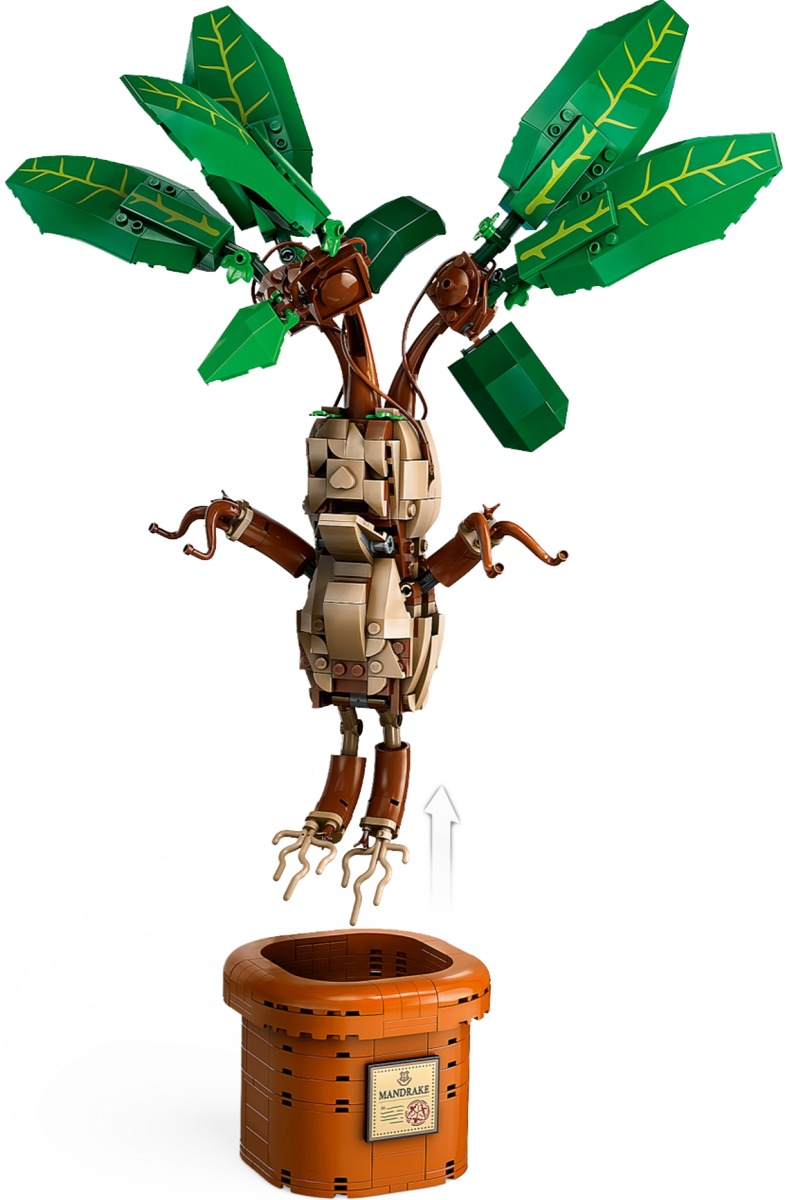 Конструктор Harry Potter Мандрагора совместим с LEGO 76433