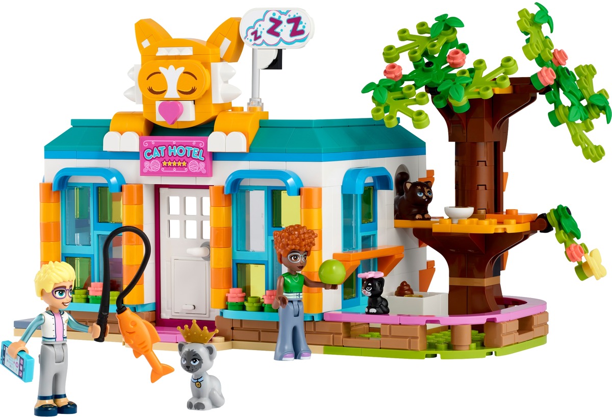 Отель для кошек Friends Конструктор совместим с LEGO 41742