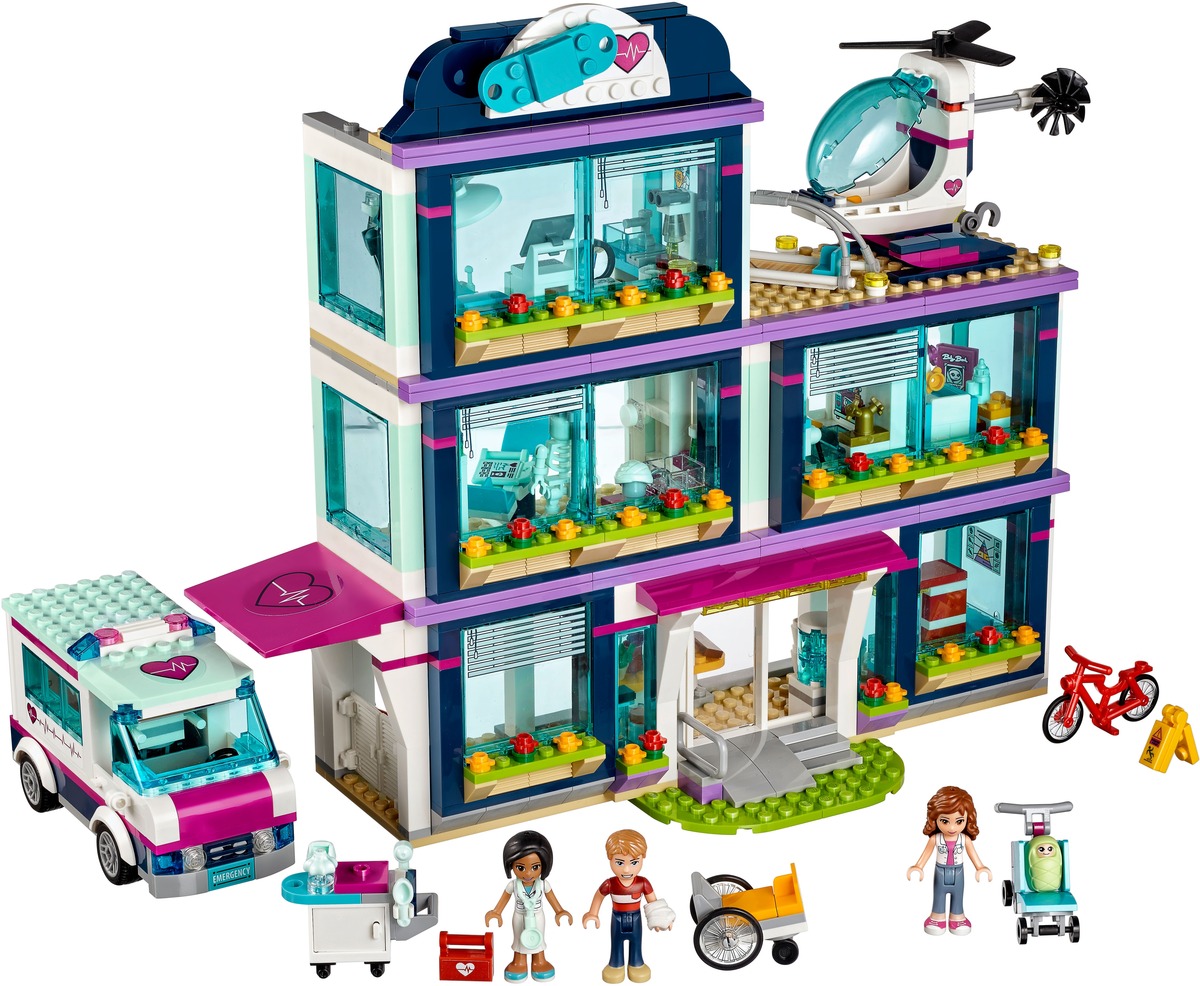 Клиника Хартлейк-Сити Friends Конструктор совместим с LEGO 41318