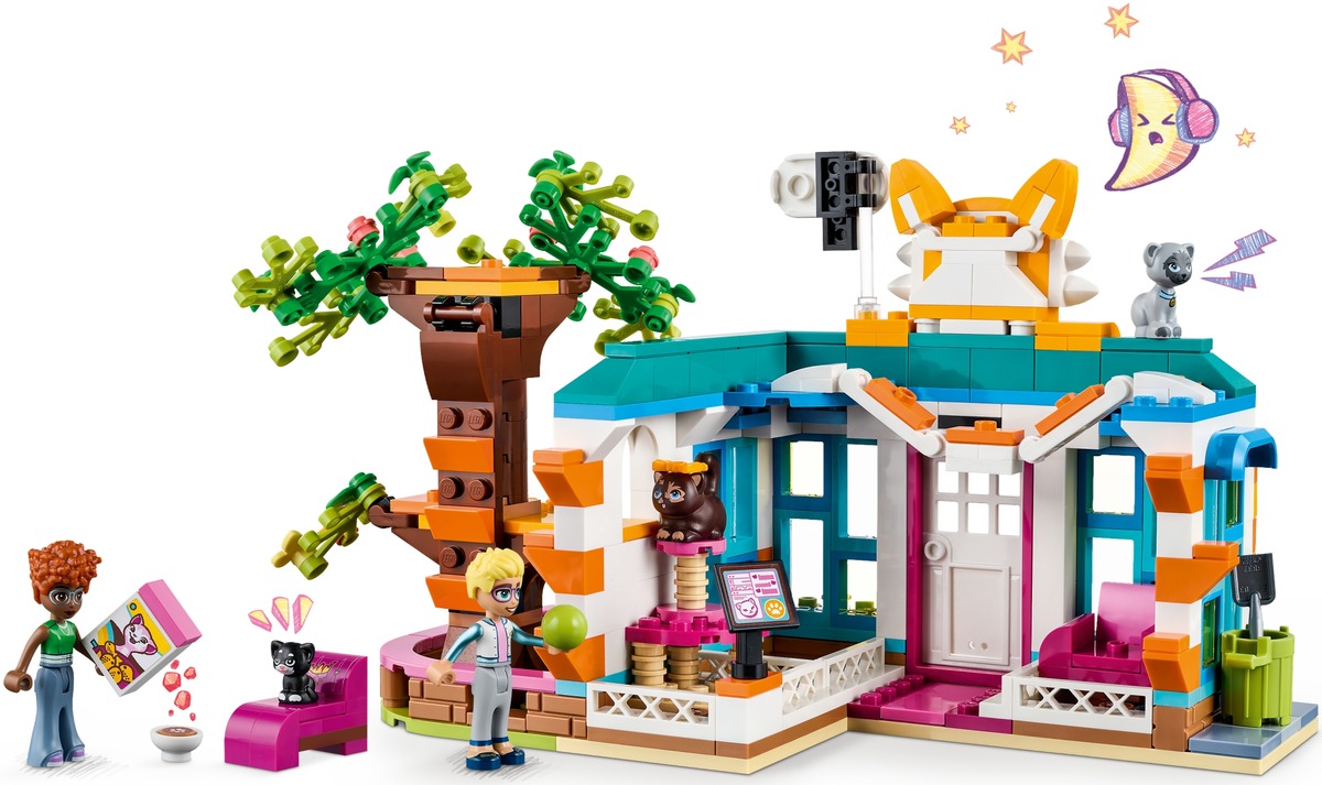 Отель для кошек Friends Конструктор совместим с LEGO 41742