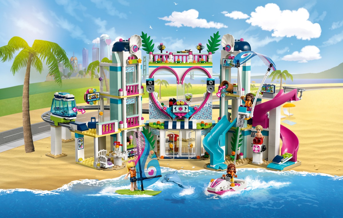 Курорт Хартлейк Сити Friends Конструктор совместим с LEGO 41347