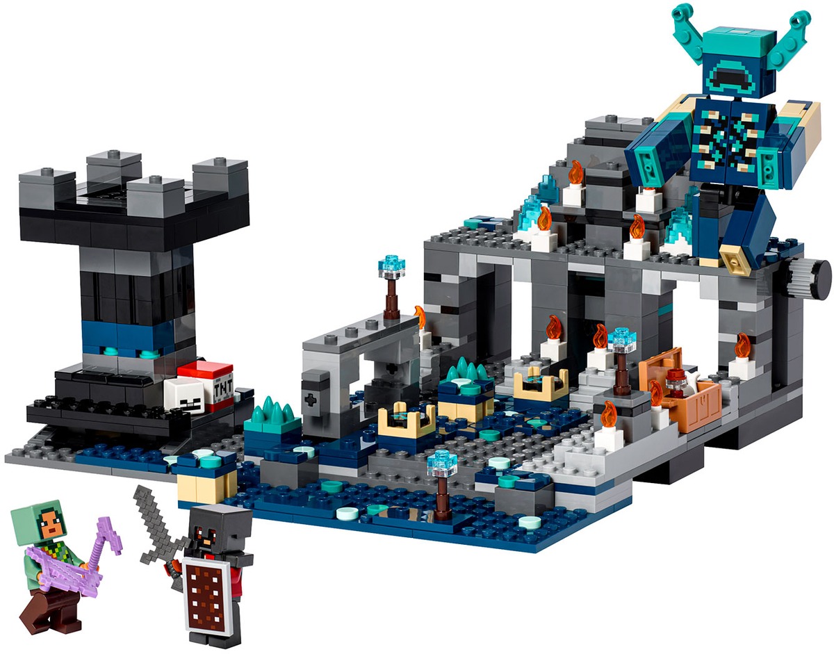 Битва в глубинной тьме Конструктор Minecraft совместим с LEGO 21246