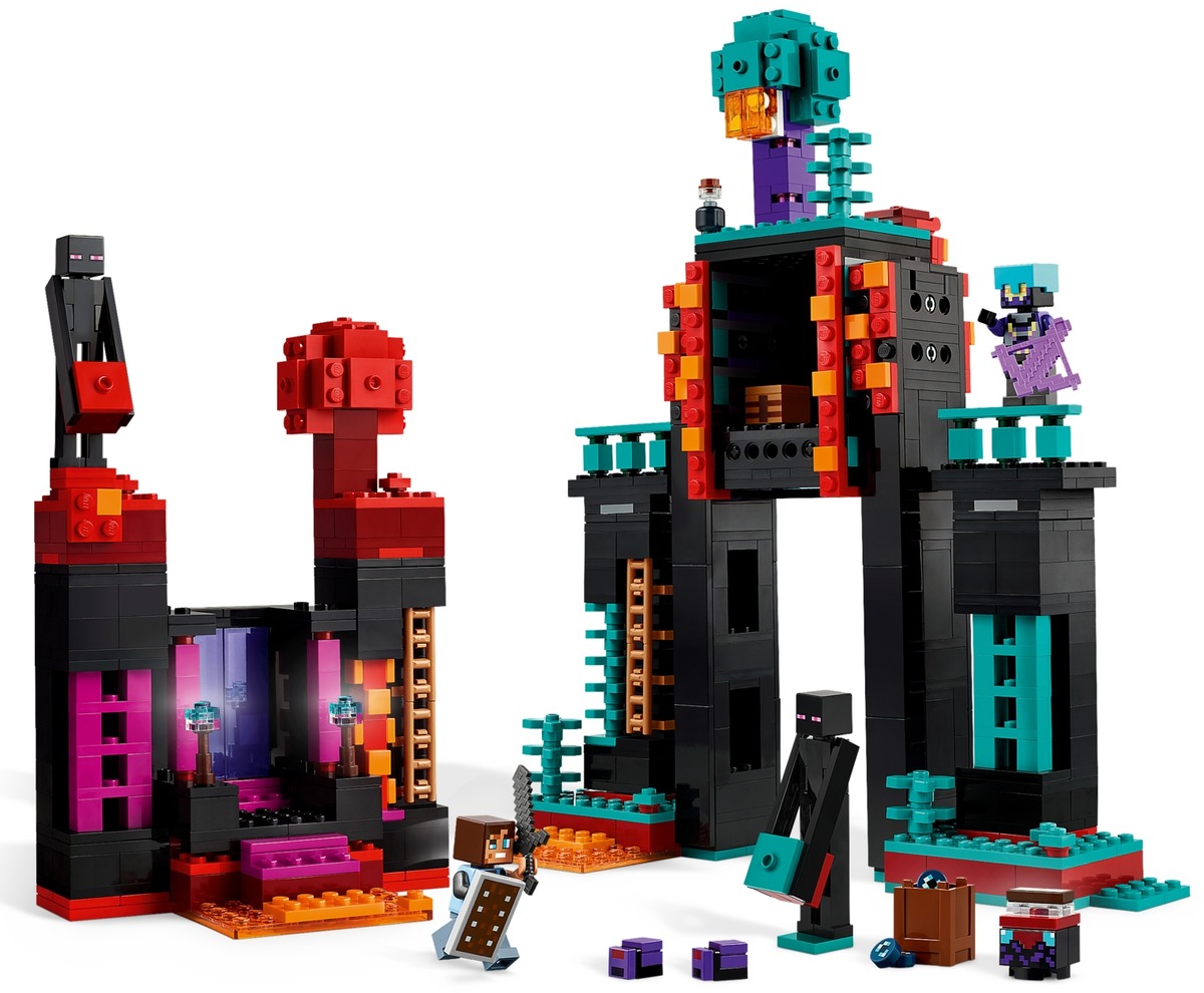 Башня Эндермана Minecraft Конструктор совместим с LEGO 21279