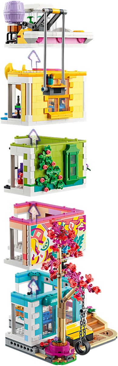 Общественный центр Хартлейк-Сити Friends Конструктор совместим с LEGO 41748