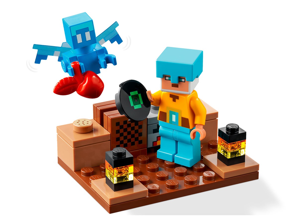 Конструктор Застава меча Minecraft совместим с LEGO 21244