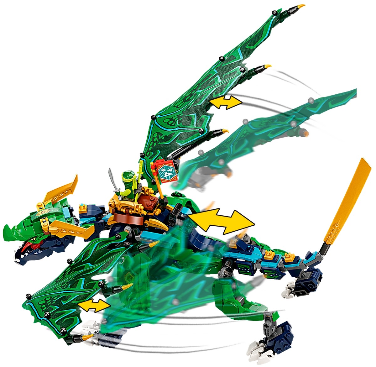 Легендарный дракон Ллойда Ninjago Конструктор совместим с LEGO 71766