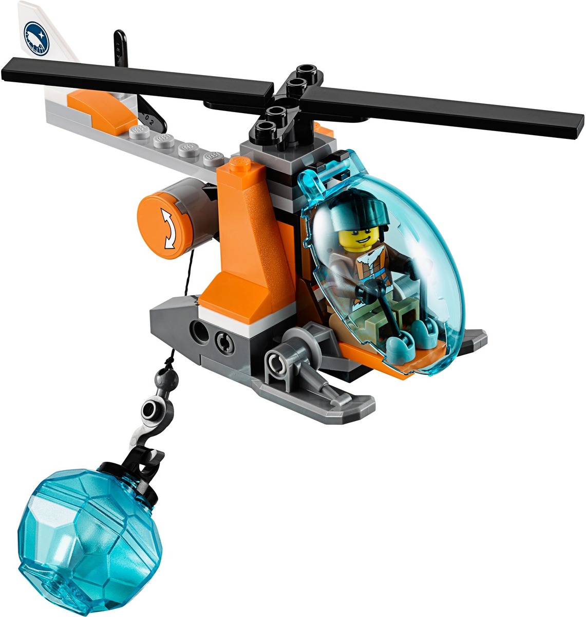 Арктический ледокол Конструктор City совместим с LEGO 60062