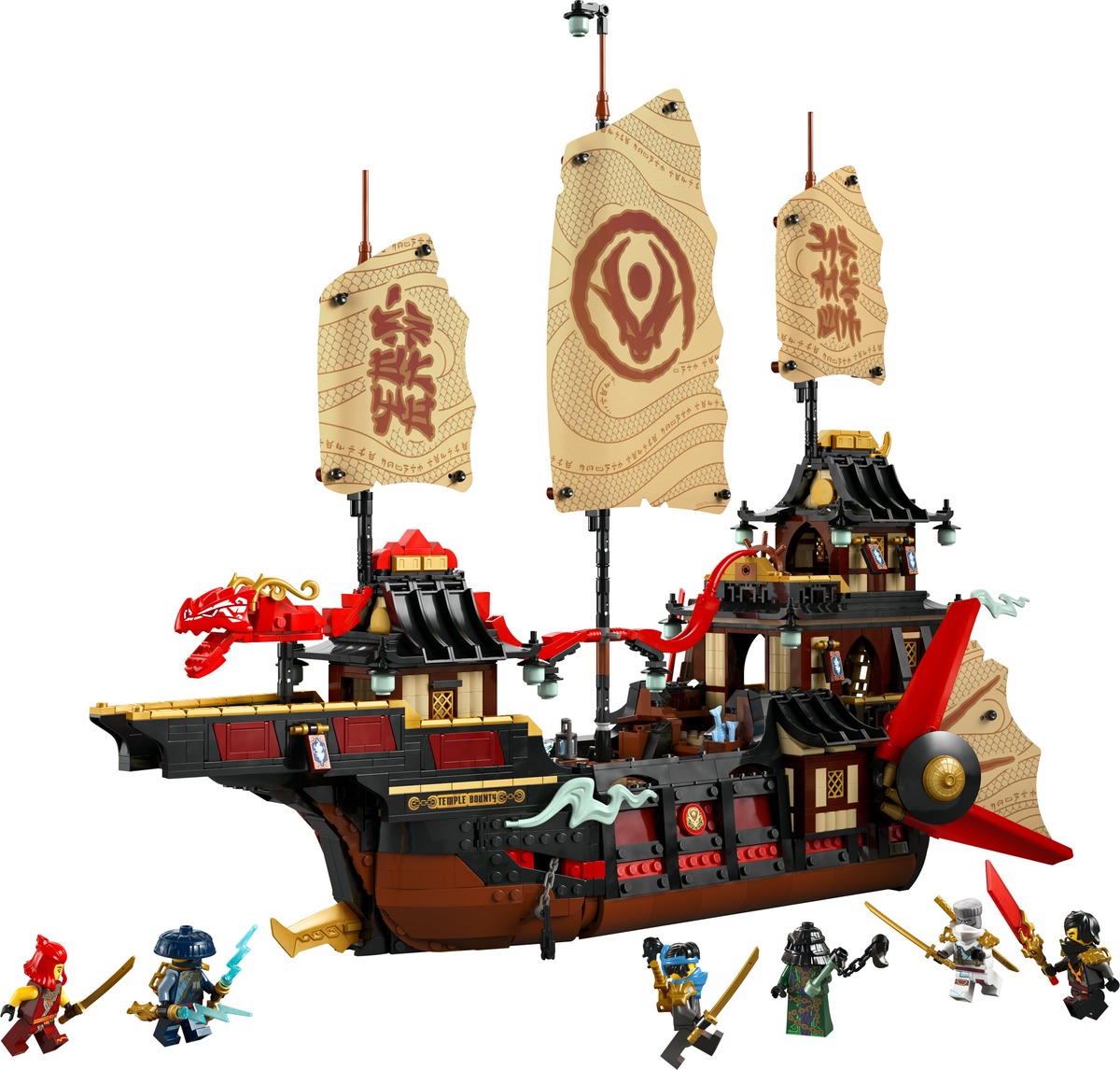 Храм Щедрости Ninjago Конструктор совместим с LEGO 71848