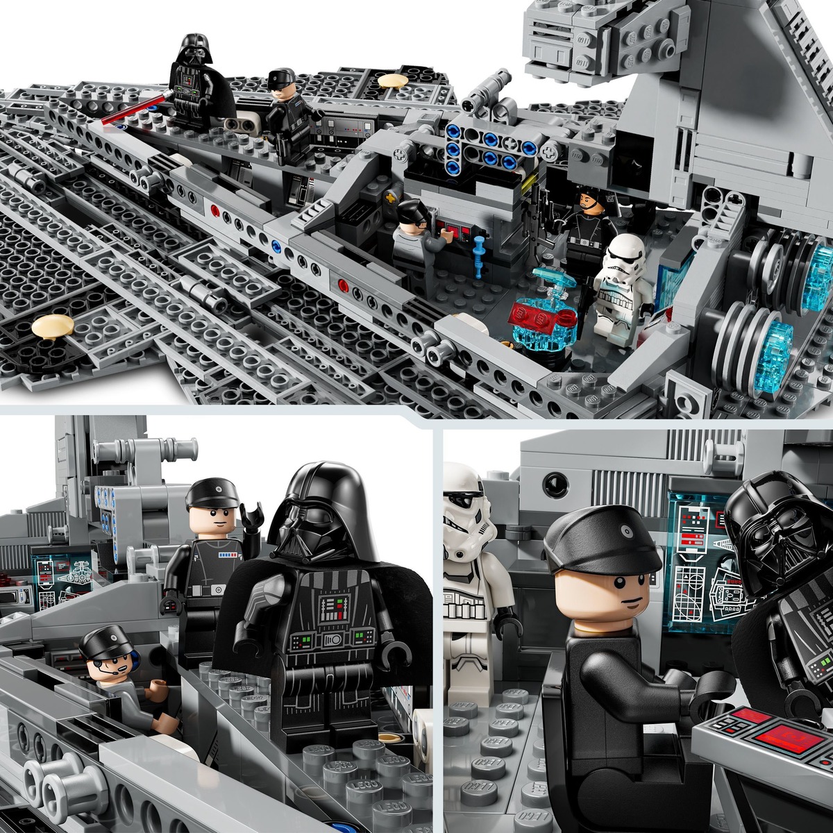 Конструктор Star Wars Имперский звездный разрушитель совместим с LEGO 75394