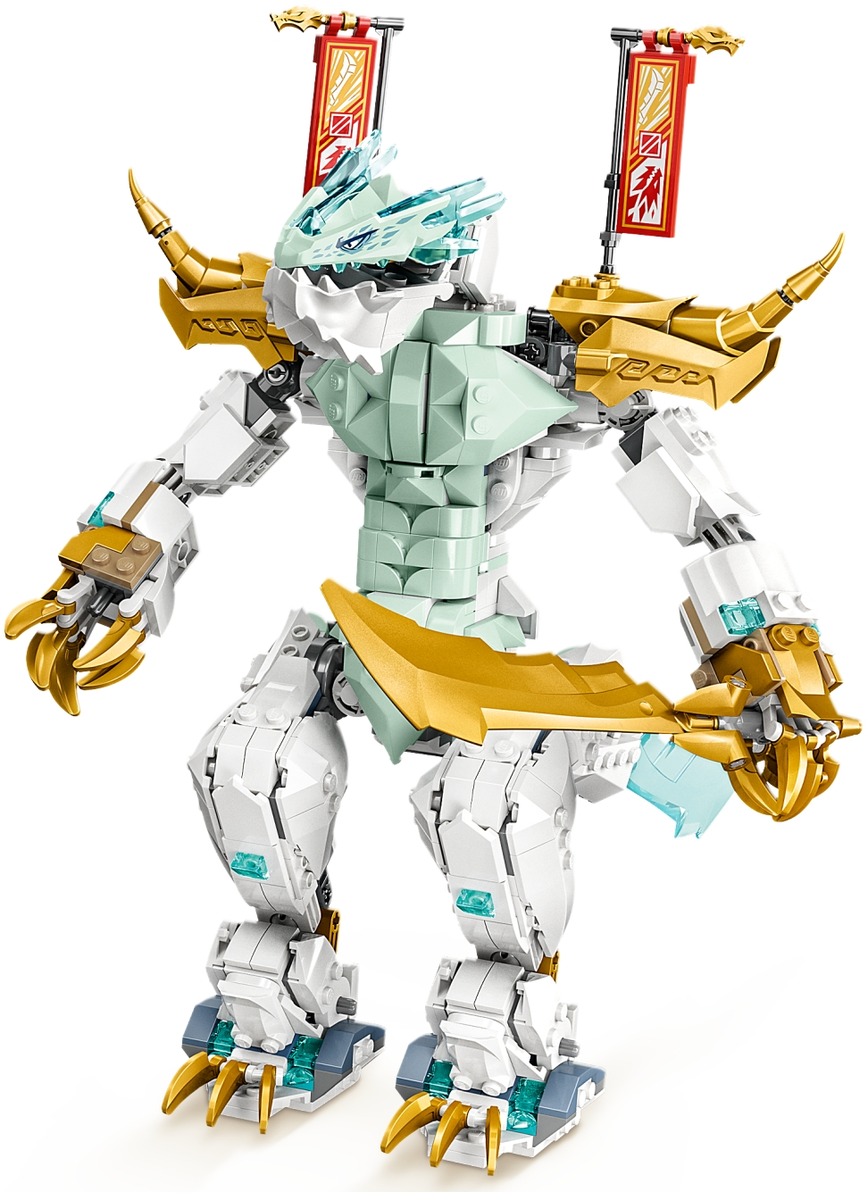 Ледяной дракон Зейна Ninjago Конструктор совместим с LEGO 71786