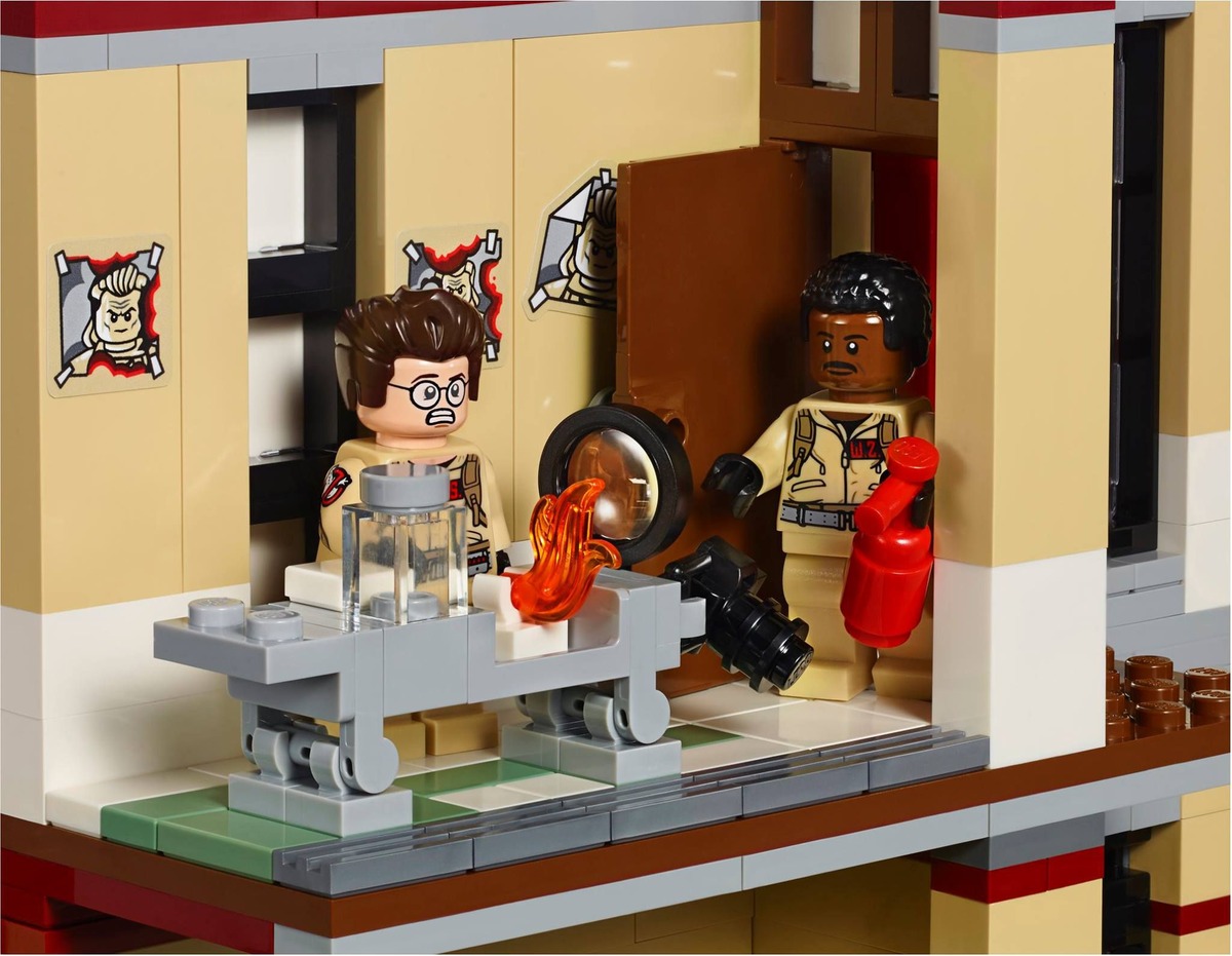 Штаб-квартира охотников за привидениями Конструктор совместим с LEGO 75827