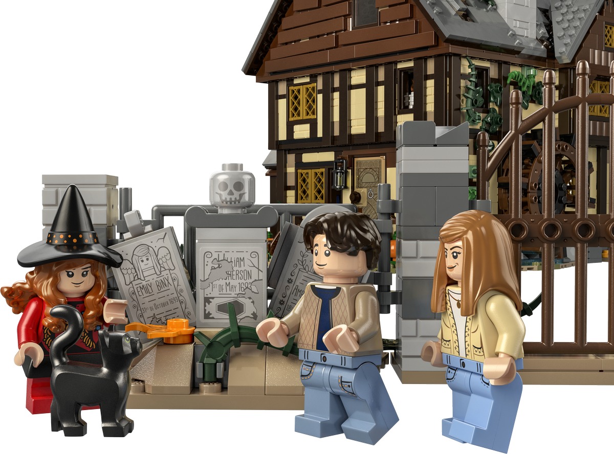 Конструктор Disney Фокус-Покус: Коттедж сестер Сандерсон совместим с LEGO 21341