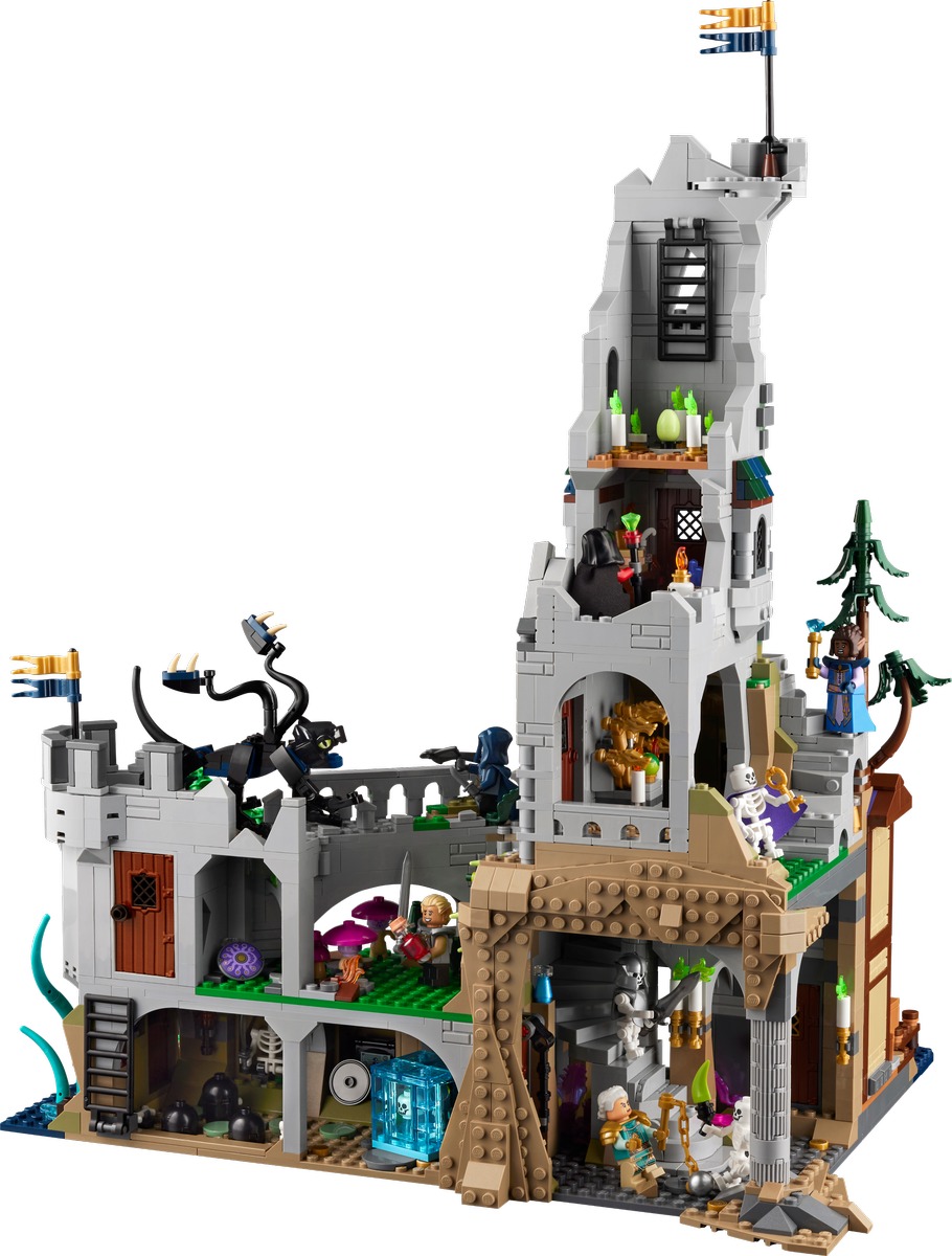 Подземелья и драконы: История Красного Дракона Конструктор совместим с LEGO 21348