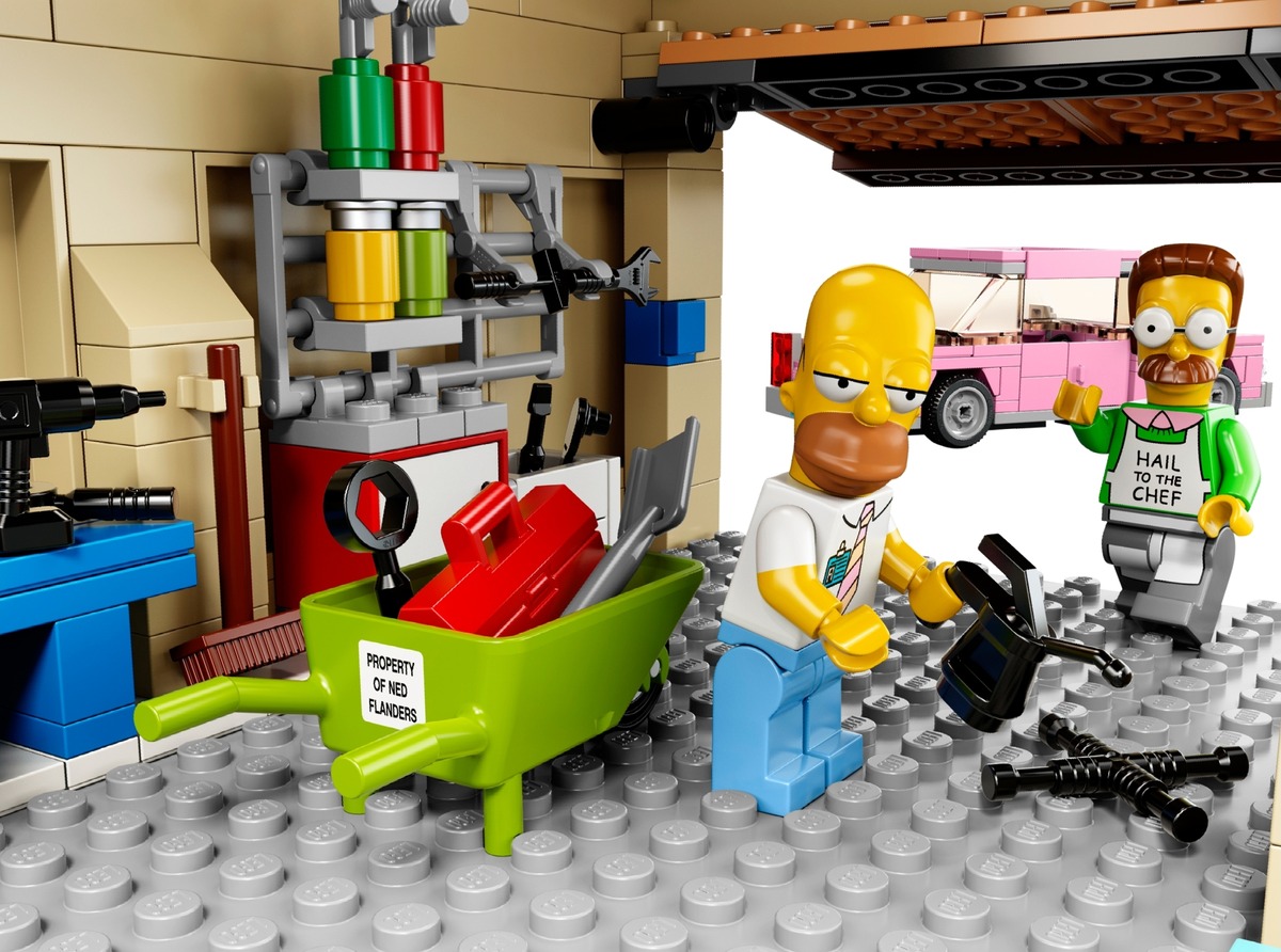 Дом Симпсонов Конструктор совместим с LEGO 71006