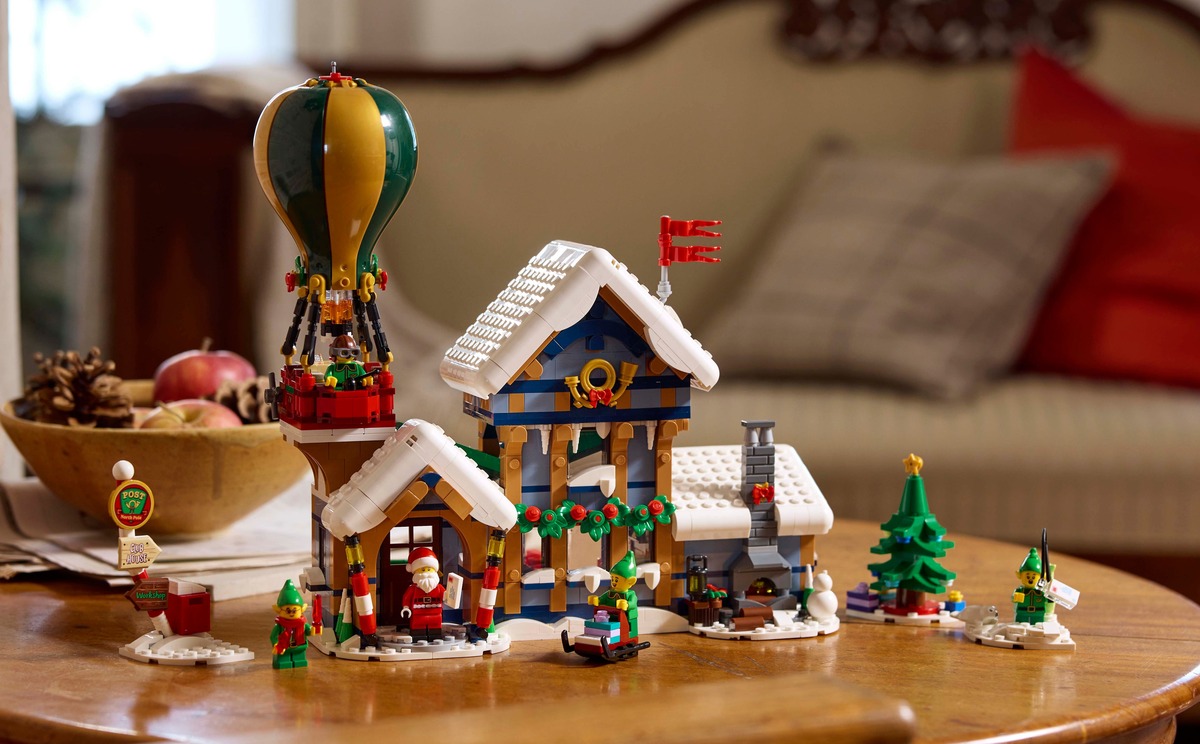 Почта Санты Конструктор совместим с LEGO 10339