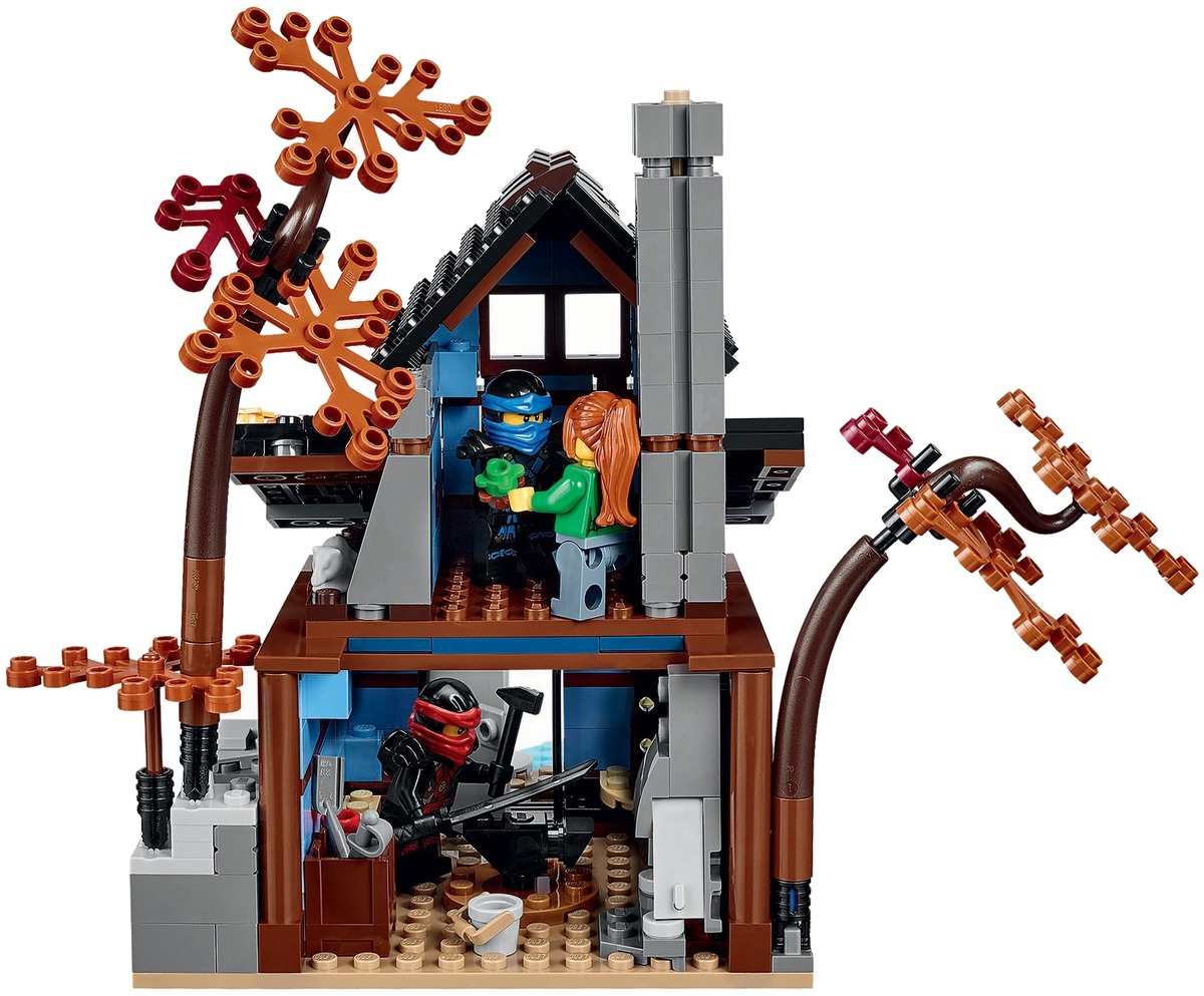 Храм Аэроджитцу Конструктор Ninjago совместим с LEGO 70751